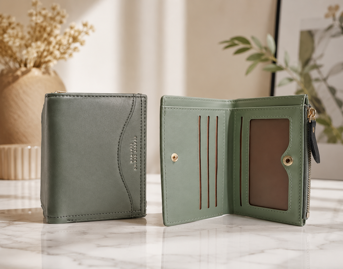 Miniso Green Wallet