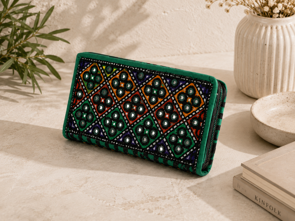 Traditional Embrodiery Wallet