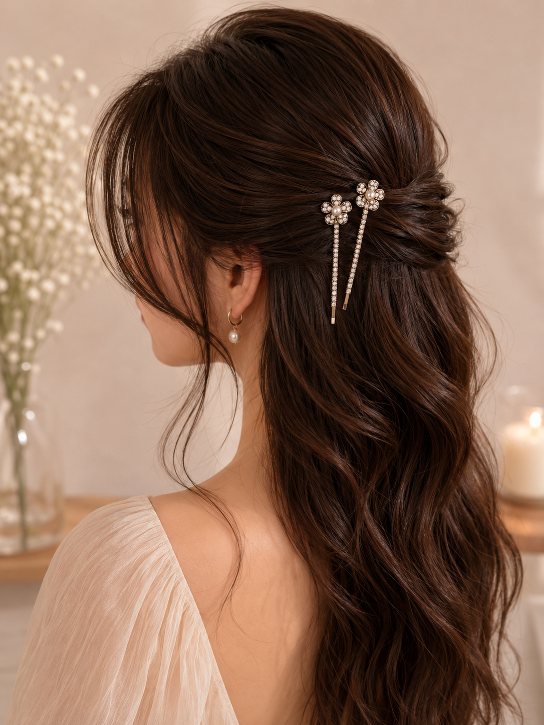 Flower Hair Pin 2