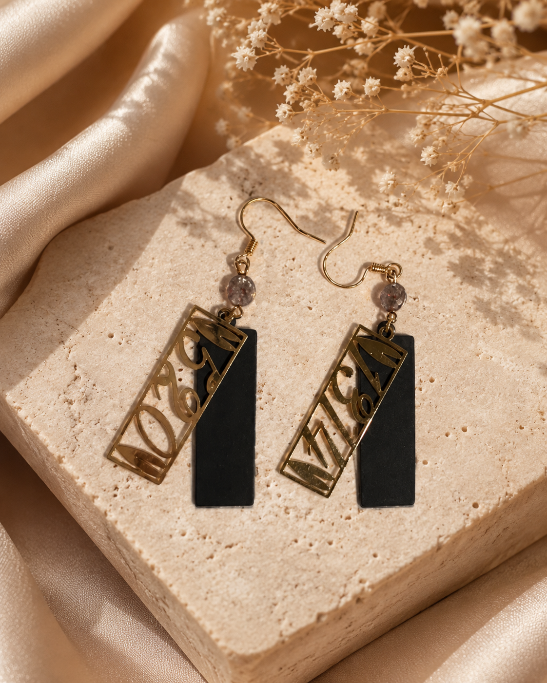 Number Earrings