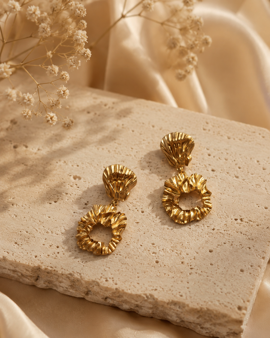 Gold Plated Party Earrings