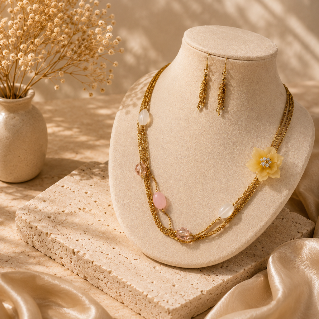 Multi-Layered Gold Chain Necklace
